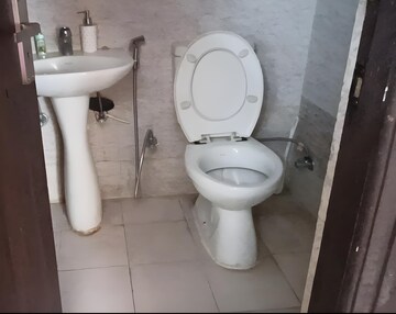 Bathroom in 3 BHK Apartment at Supertech Ecovillage I, Sector 1 Greater Noida – for Rent