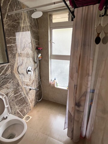 Bathroom in 3 BHK Apartment at Wadhwa Dukes Horizon, Chembur – for Rent