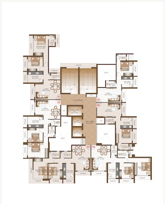 1 BHK Apartment For Resale in Giriraj Sapphire Sector 35e Kharghar Navi Mumbai  8145413