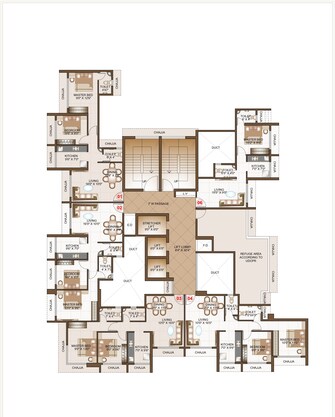 1 BHK Apartment For Resale in Giriraj Sapphire Sector 35e Kharghar Navi Mumbai  8145413