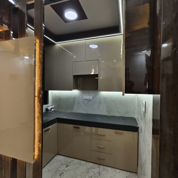 Kitchen, uttam nagar west 2 Bedroom 60 Sq.Yd. Builder Floor In Uttam Nagar West Delhi 8145473