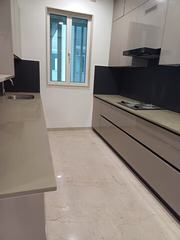 Kitchen in 1 BHK Apartment at Aurum Q Residences, Ghansoli – for Rent