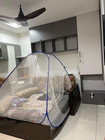 Staircase in 3 BHK Apartment at Aparna Sarovar Zenith, Nallagandla – for Rent
