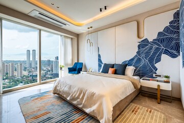 Bedroom in 3 BHK Apartment at Worli – for Sale