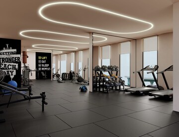 Gym in 1 BHK Apartment at Noori Horizon, Bandra West – for Sale
