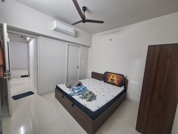 Bedroom in 2 BHK Apartment at Rustomjee Azziano Wing I, Majiwada – for Rent