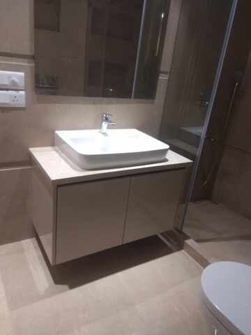 Bathroom in 4 BHK Builder Floor at New Friends Colony – for Rent