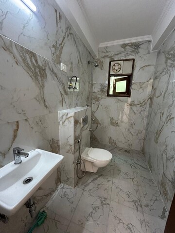 Bathroom in 3 BHK Builder Floor at Saket – for Rent