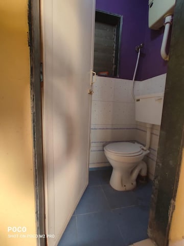 Bathroom in 1 BHK Apartment at Krishna Vihar, Ghansoli – for Rent