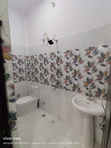 Bathroom in 2 BHK Independent House at Jankipuram Extension – for Sale