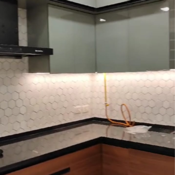 Kitchen in 3 BHK Apartment at Ramky One Galaxia Phase 2, Nallagandla – for Rent