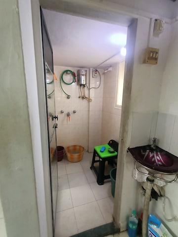 Bathroom in 1 RK Apartment at Dombivli West – for Rent