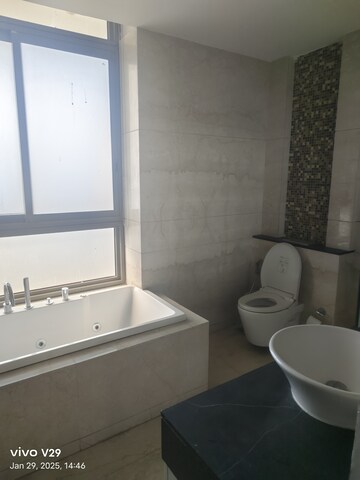 Bathroom in 3 BHK Apartment at Emaar Emerald Floors Premier, Sector 65 – for Rent
