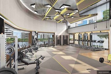 Gym in 5 BHK Apartment at Rustomjee Crown, Prabhadevi – for Rent
