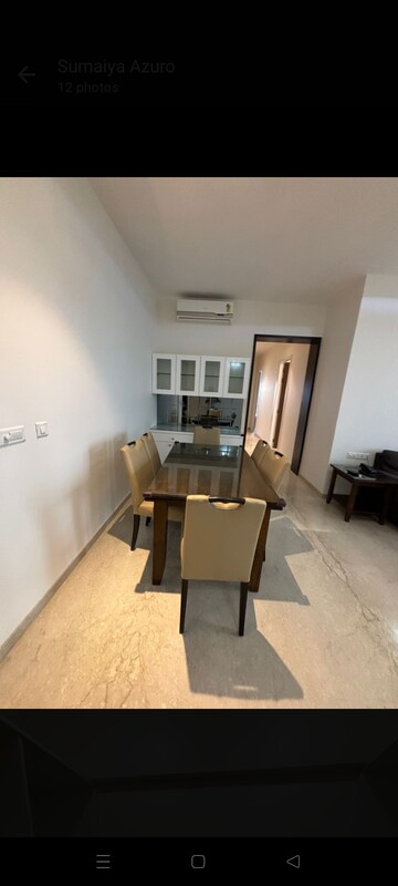 Living Room in 3 BHK Apartment at LnT Crescent Bay T5, Parel – for Rent