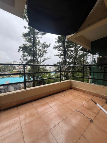 Balcony in 2 BHK Apartment at Ganga Sarovar, Wadgaon Sheri – for Rent