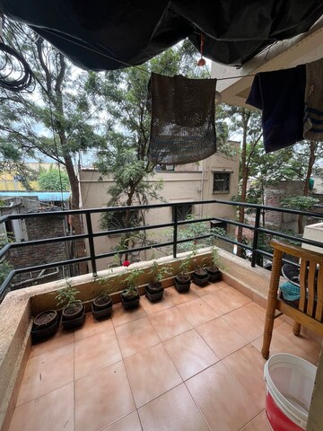 Balcony in 2 BHK Apartment at Ganga Sarovar, Wadgaon Sheri – for Rent