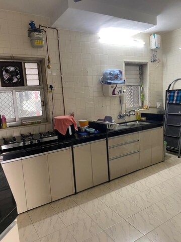 Kitchen in 3 BHK Apartment at Cuffe Parade – for Rent