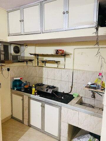 Kitchen in Studio Apartment at Fantasy View CHS, Poonam Nagar – for Rent