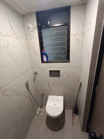 Bathroom in 2 BHK Apartment at Seawoods – for Rent