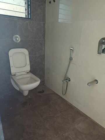 Bathroom in 1 BHK Apartment at Chamunda Residency, Ghansoli – for Rent