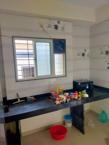 Kitchen in 1 BHK Apartment at Jai Bhagirathi Heights, Mundhwa – for Rent