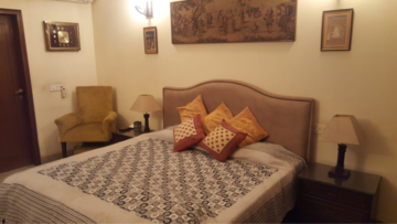 Living Room in 2 BHK Builder Floor at New Friends Colony – for Rent