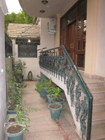 Balcony in 3 BHK Builder Floor at Jangpura – for Rent