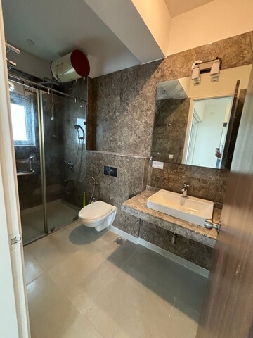 Living Room in 3 BHK Apartment at LnT Crescent Bay T5, Parel – for Rent