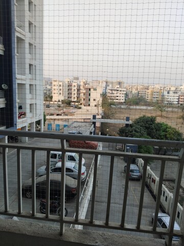 Balcony in 2.5 BHK Apartment at Satyam Rajyog, Dhanori – for Rent