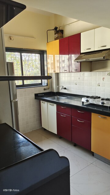 Kitchen in 1 BHK Apartment at Kumar Girija Shankar Vihar, Karve Nagar – for Rent