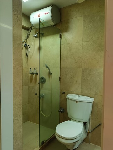 Bathroom in 3 BHK Apartment at Lokhandwala Harmony, Worli – for Rent