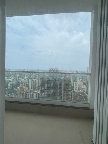Balcony in 3 BHK Apartment at Omkar Alta Monte, Malad East – for Rent