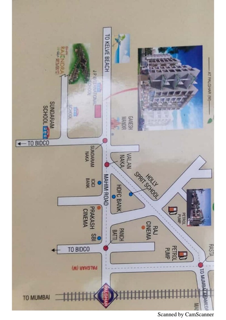 Map Location, srushti-shri-rajendra-srushti 1 Bedroom 615 Sq.Ft. Builder Floor In Palghar Palghar 8146529