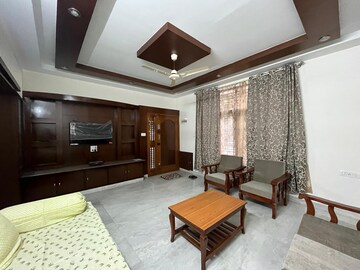 Living Room in 3 BHK Builder Floor at Hsr Layout – for Rent