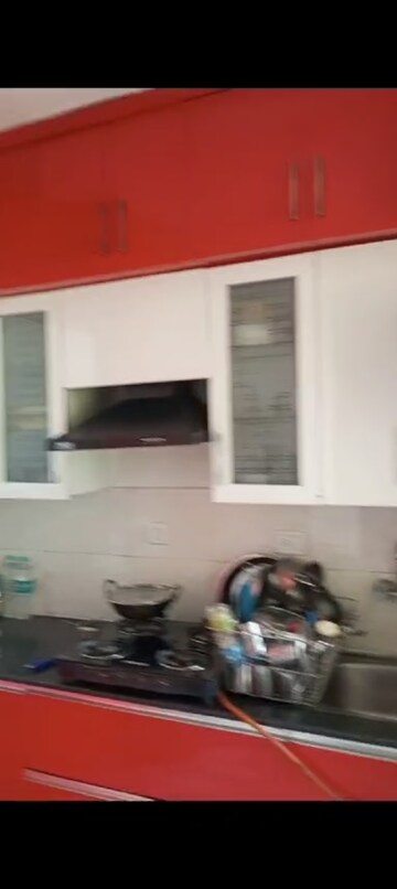 Kitchen in 2 BHK Apartment at JKG Palm Resort, Raj Nagar Extension – for Sale