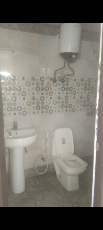 Bathroom in 3 BHK Apartment at Saya Gold Avenue, Vaibhav Khand – for Rent