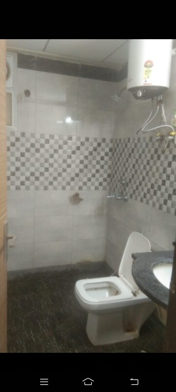 Bathroom in 3 BHK Apartment at Saya Gold Avenue, Vaibhav Khand – for Rent