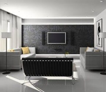Living Room in 3 BHK Apartment at Attapur – for Sale