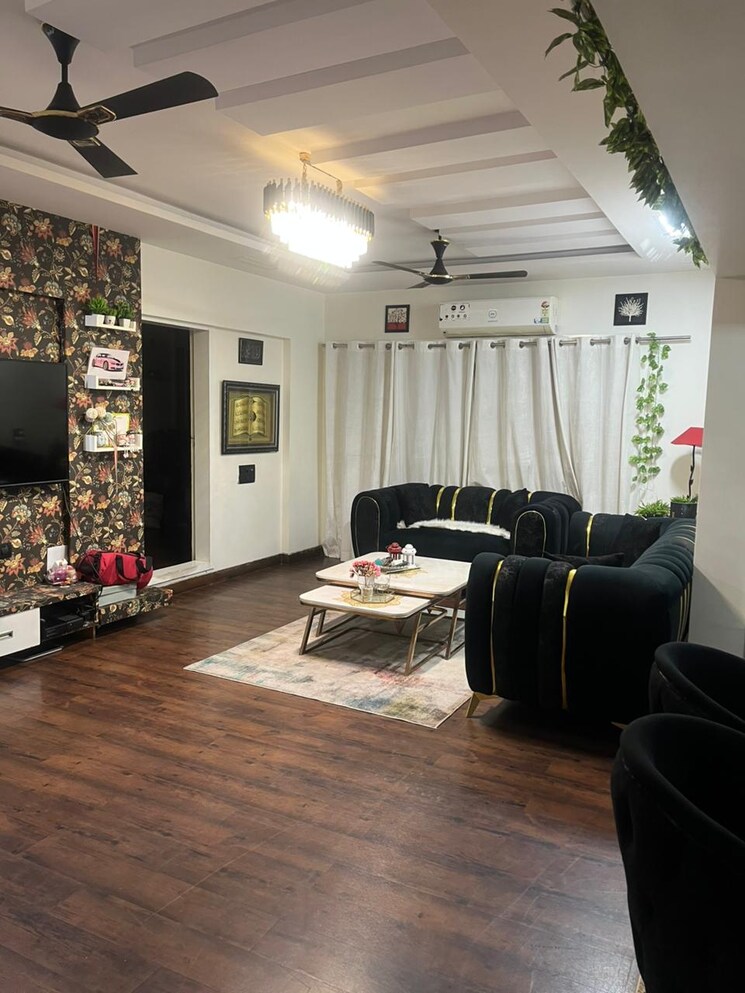 Living Room, jangid-orchid 3 Bedroom 1400 Sq.Ft. Apartment In Mira Road Thane 8146606