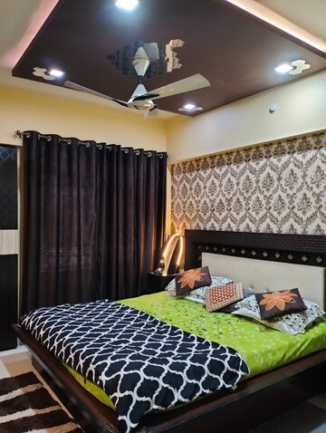 Bedroom in 2 BHK Apartment at Nyati Elysia, Kharadi – for Rent