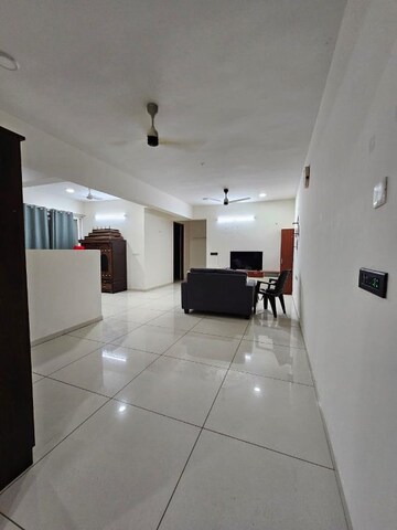 Living Room in 3 BHK Apartment at Mangalam Ankshu Ecstasy, Old Madras Road – for Rent