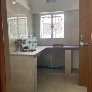 Kitchen in 1 BHK Builder Floor at Saket – for Rent