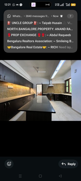 4 BHK Penthouse For Rent in North Cote Richmond Town Bangalore  8146759