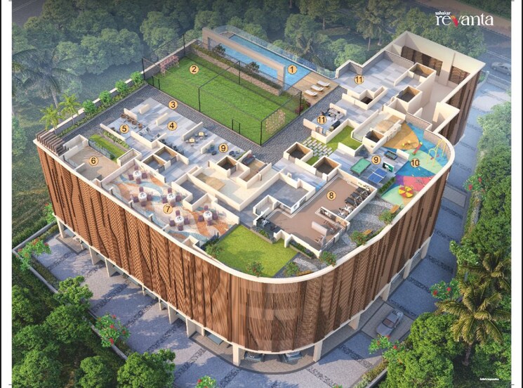 Exterior View, sahakar-revanta 3 Bedroom 1005 Sq.Ft. Apartment In Goregaon West Mumbai 8146768