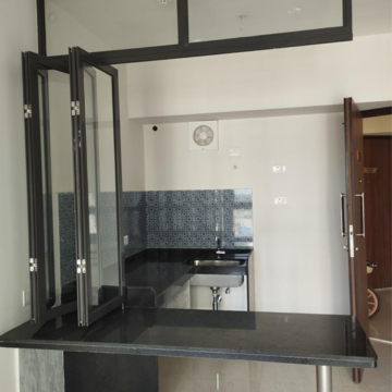 Kitchen in 1 BHK Apartment at Lodha Quality Home Tower 2, Saket Complex – for Rent