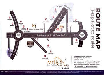  Plot – Map Location View at Nadergul - for Sale
