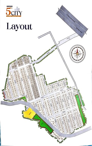  Plot – Map Location View at Nadergul - for Sale