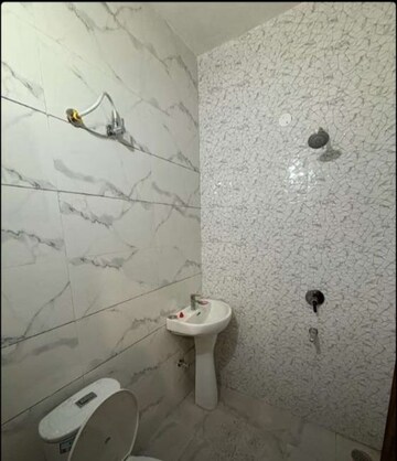 Bathroom in 3 BHK Apartment at Sushma Elite Cross, Dhakoli Village – for Rent