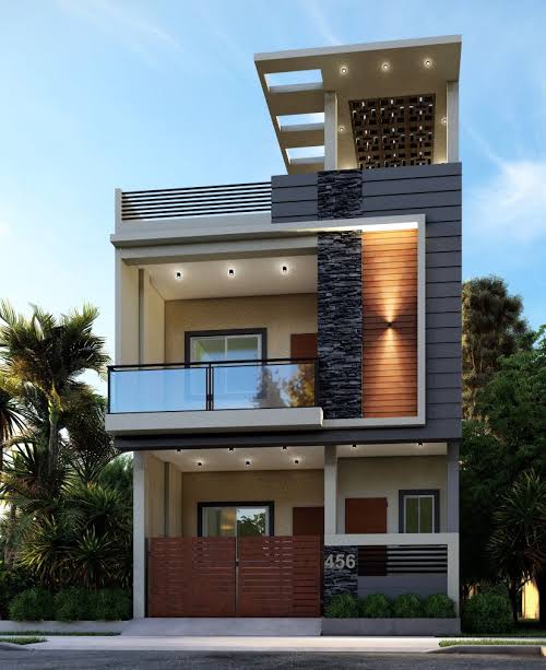 3 BHK + Pooja Room,Study Room Villa For Sale in Gomti Nagar Me Makan Avai
